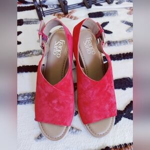 Franco Sarto Women's Blood Orange Sandals